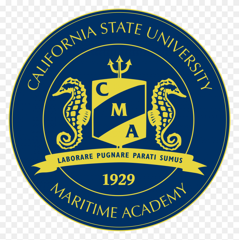 1200x1205 California Maritime Academy Seal, Label, Text, Logo HD PNG Download