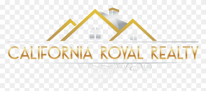 1833x735 California Royal Realty House, Label, Text, Alphabet HD PNG Download