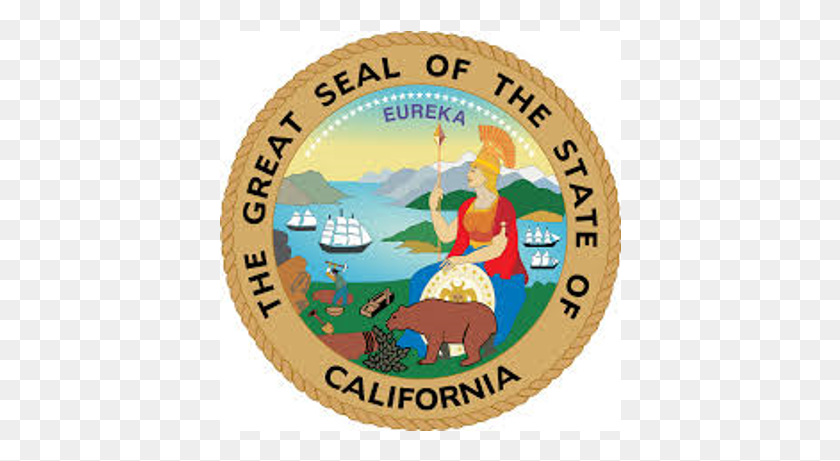 402x401 Флаг Штата Калифорния, Логотип, Символ, Товарный Знак Hd Png Скачать