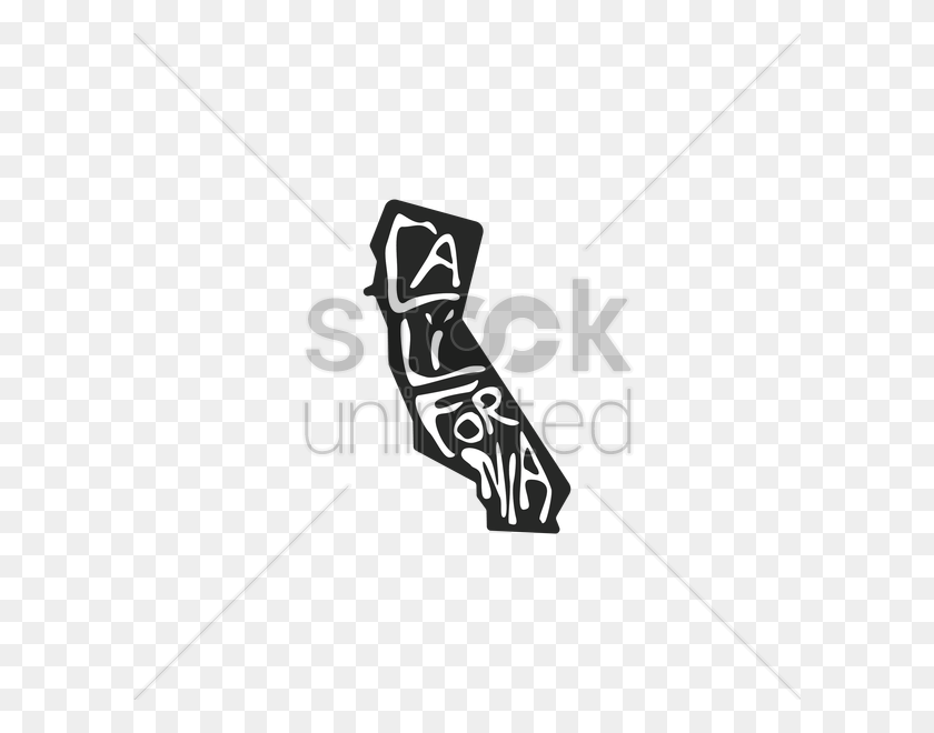 600x600 California State Map Vector Image Design, Arrow, Symbol, Text HD PNG Download