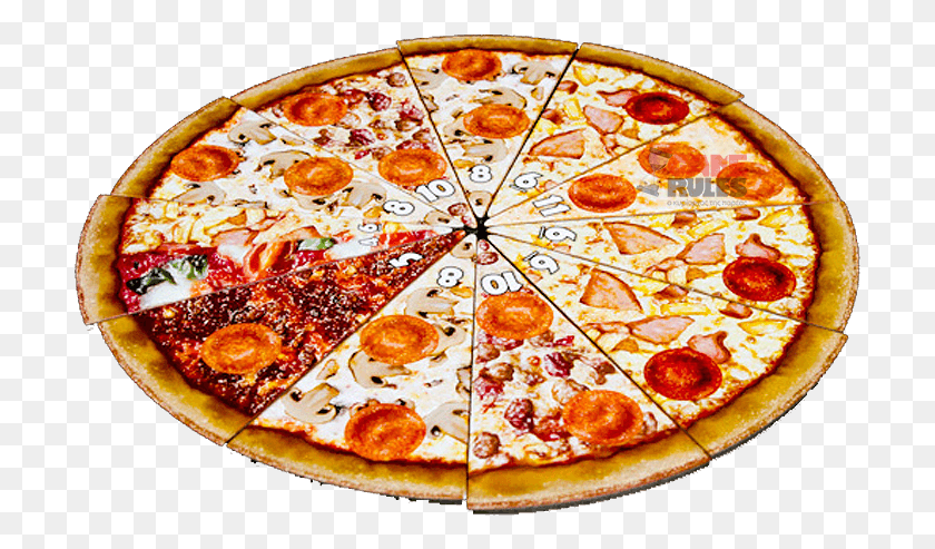 707x433 California Style Pizza, Food, Platter, Dish HD PNG Download