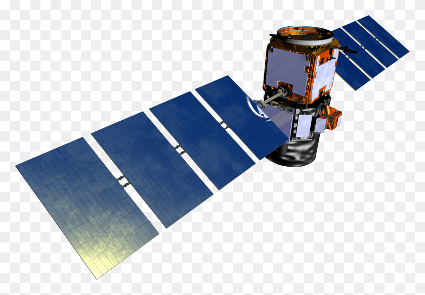 2904x1951 Calipso Calipso Satellite, Машина, Солнечные Панели, Электрическое Устройство Png Скачать
