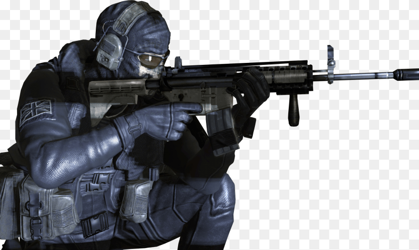 Call Of Duty, Firearm, Gun, Rifle, Weapon Sticker PNG