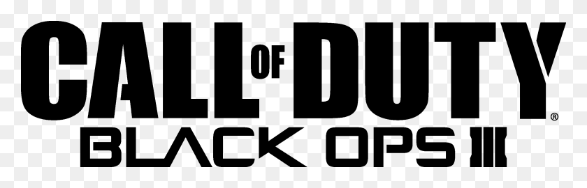 2731x737 Descargar Png Call Of Duty Black Ops Iii, Logotipo De Black Ops 4, Número, Símbolo, Texto Hd Png