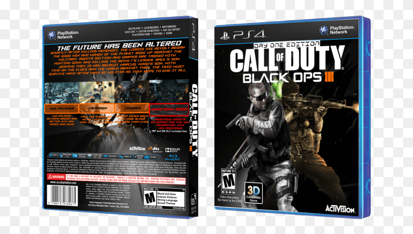 671x416 Call Of Duty Call Of Duty Black Ops 3 Box, Person, Human, Counter Strike HD PNG Download