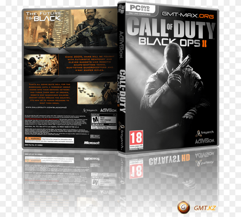 694x756 Call Of Duty Call Of Duty Black Ops Ii Game, Advertisement, Poster, Adult, Person Transparent PNG