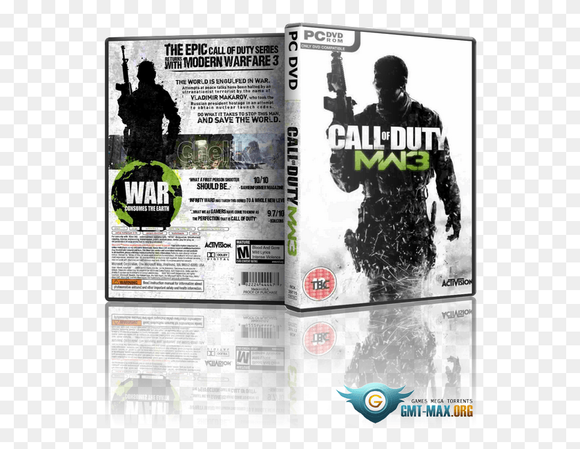 544x590 Call Of Duty Call Of Duty Modern Warfare, Person, Human, Text HD PNG Download