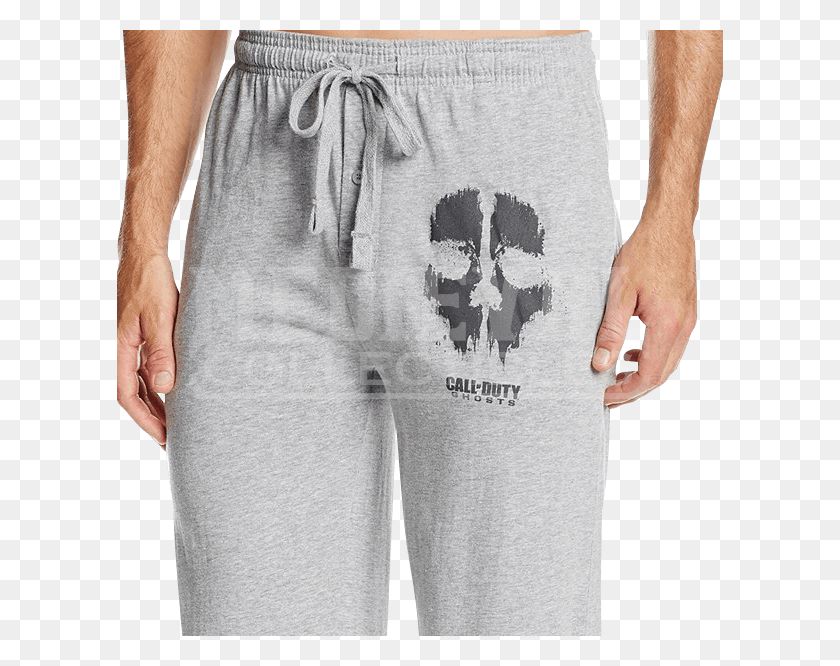 606x606 Call Of Duty Ghosts Logo Sleep Pants Pocket, Шорты, Одежда, Одежда Hd Png Скачать