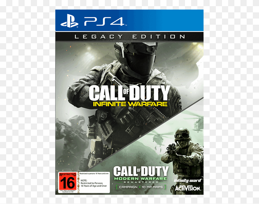 483x601 Call Of Duty Infinite Warfare Legacy Edition, Человек, Человек, Плакат Png Скачать