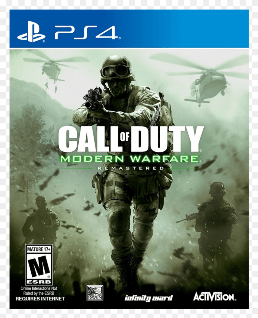801x1000 Call Of Duty Modern Warfare Remastered Плейстейшн Call Of Duty Modern Warfare Remastered, Шлем, Одежда, Одежда Hd Png Скачать