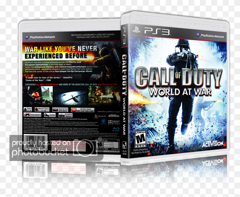 776x630 Call Of Duty World At War Call Of Duty Waw Ps, Person, Human, Dvd HD PNG Download