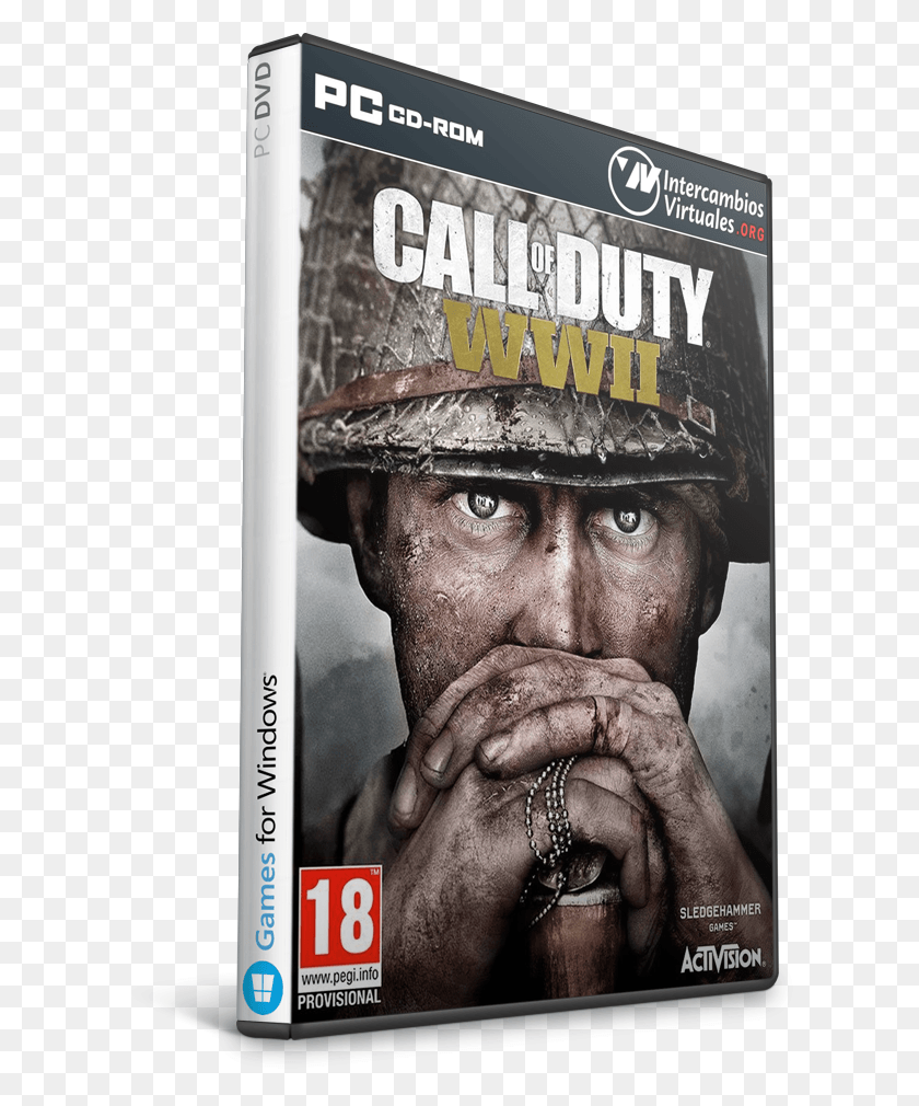 620x950 Call Of Duty Wwii Reloaded 25c325a125c3 Call Of Duty World War 2 Pc Cd, Person, Human, Magazine HD PNG Download