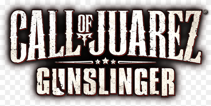 Call Of Juarez Gunslinger, Text, Logo, Advertisement Transparent PNG