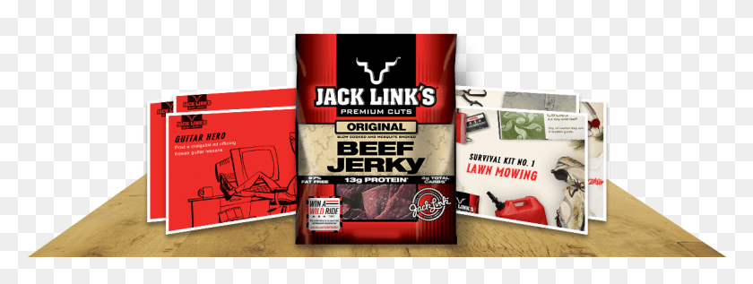 1203x397 Call Of The Wild Jack Link39s Beef Jerky, Advertisement, Label, Text HD PNG Download
