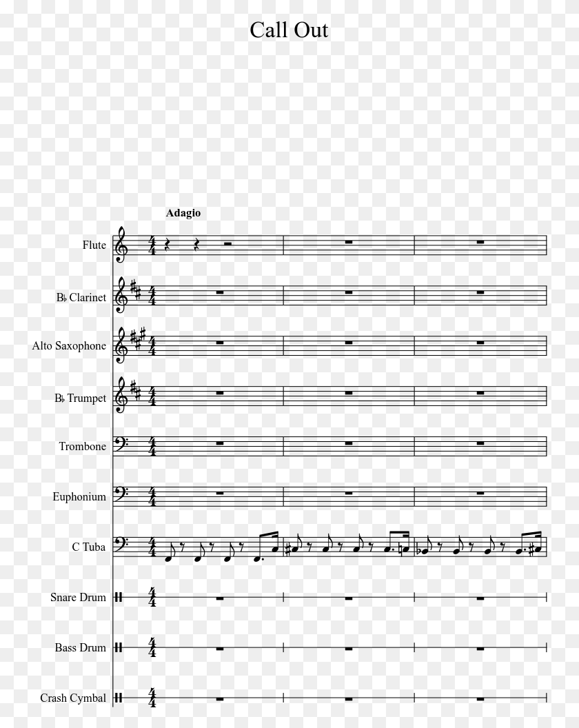 749x996 Call Out Sheet Music 1 Of 15 Pages Sheet Music, Gray, World Of Warcraft HD PNG Download