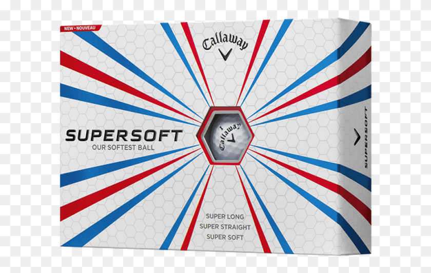 615x472 Callaway Releases Its Softest Ball Ever The Supersoft Callaway Golf Balls 2018, Text, Pattern, Number HD PNG Download