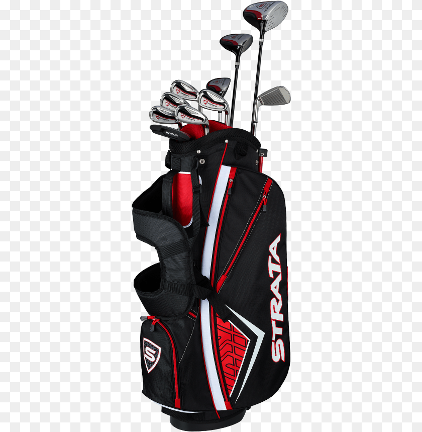 318x859 Callaway Strata Plus, Golf, Golf Club, Sport, Backpack Transparent PNG