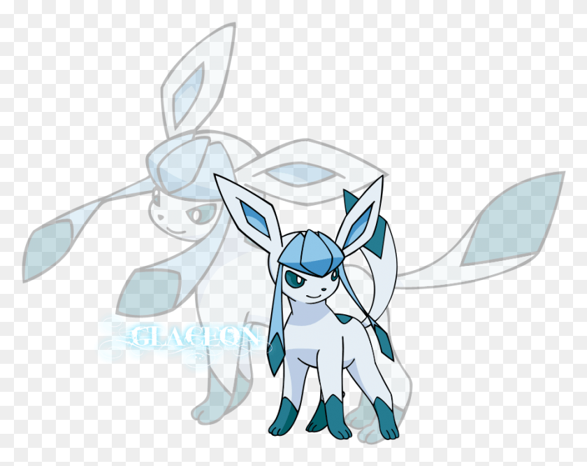889x691 Called Glaceon Pokemon Glaceon, Animal, Insect, Invertebrate HD PNG Download