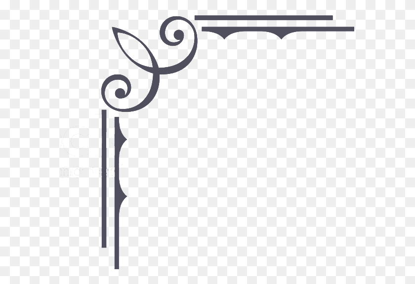 597x516 Caligrafía, Diseño Floral, Patrón Hd Png