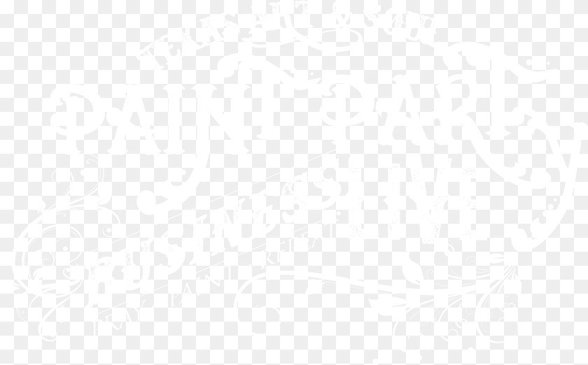 Calligraphy, Cutlery Sticker PNG