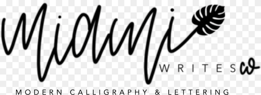 Calligraphy Clipart PNG