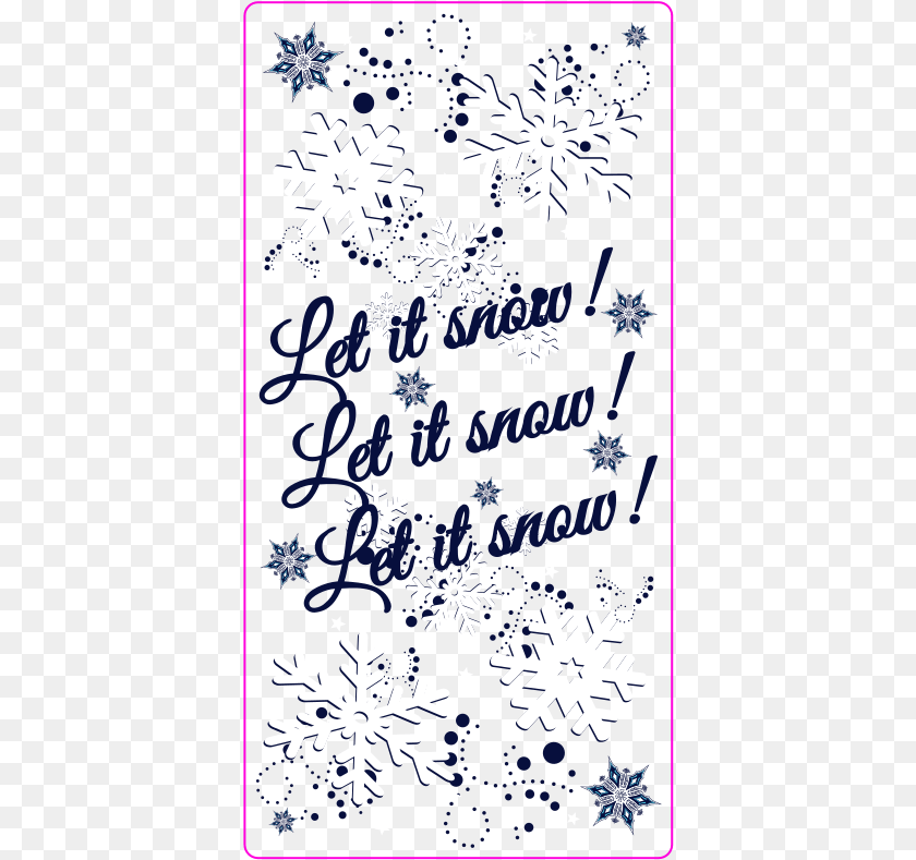 Calligraphy, Nature, Outdoors, Snow, Snowflake Sticker PNG
