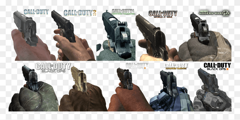 1920x890 Callofduty M1911 Black Ops, Gun, Weapon, Weaponry HD PNG Download