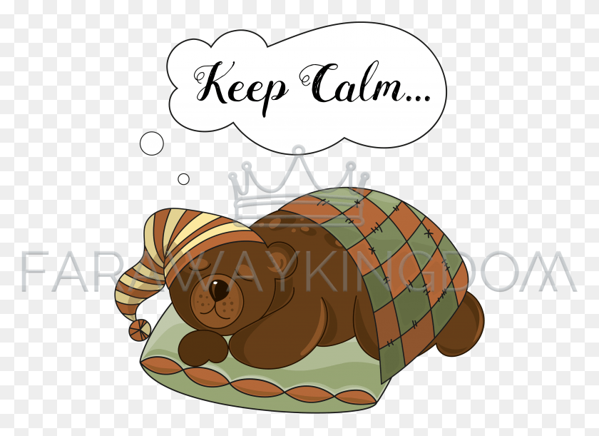 3508x2480 Calm Bear Cartoon Sleeping Animal Vector Illustration Vector Graphics, Mammal, Text, Pet HD PNG Download