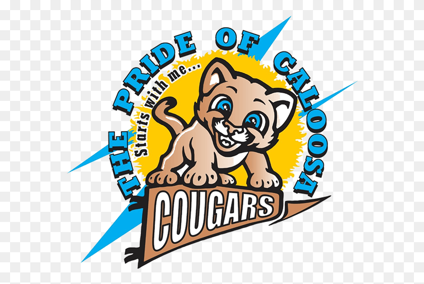 578x503 Png Начальная Школа Caloosa Byu Cougar, Логотип, Символ, Товарный Знак Hd Png Скачать