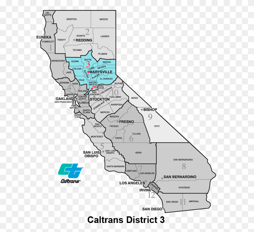 599x710 Caltrans District Caltrans District, Plot, Map, Diagram HD PNG Download