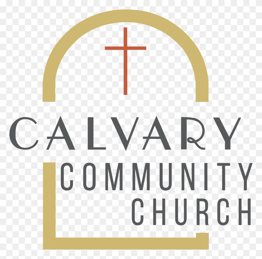 1500x1479 Calvary Community Church Podcast On Apple Podcasts Cross, Text, Symbol, Logo HD PNG Download