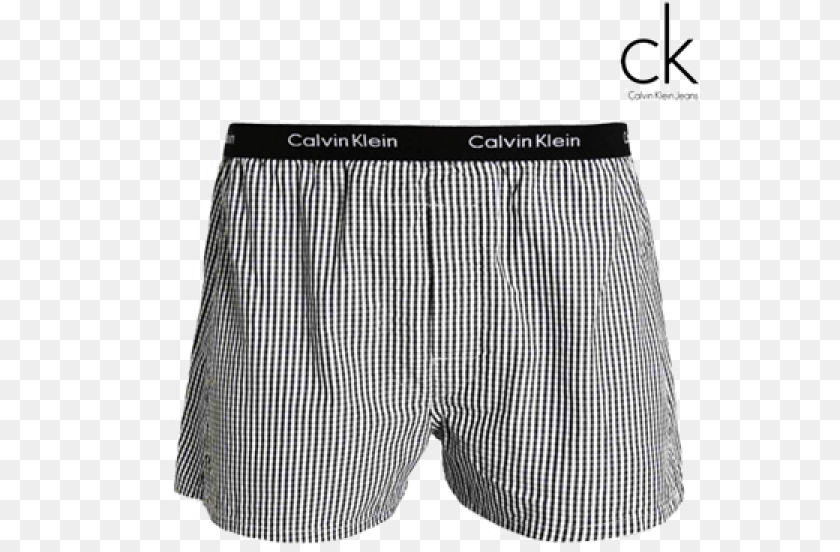 561x552 Calvin Klein Black Amp White Checks Boxer Short Underwear, Clothing, Shorts, Skirt Sticker PNG