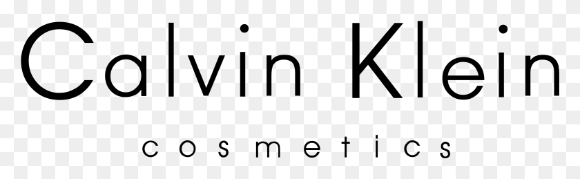 2331x597 Calvin Klein Cosmetics Logo Transparent Calvin Klein Makeup Logo, Gray, World Of Warcraft HD PNG Download