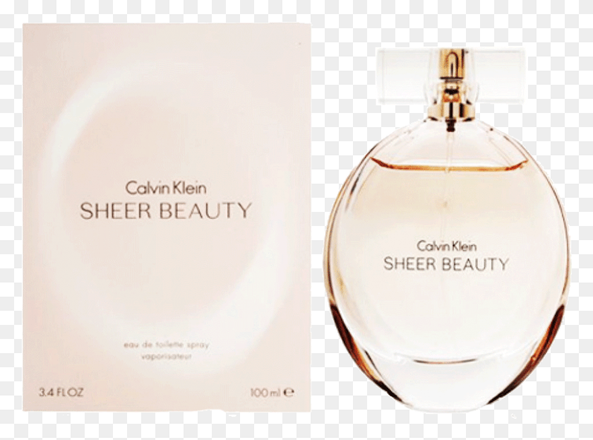 804x581 Descargar Png Calvin Klein Sheer Beauty For Ladies Edt 100 Ml Perfume, Cosméticos, Botella, Lámpara Hd Png