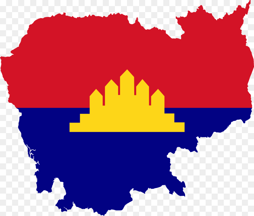 Cambodia Flag Cambodia Map With Flag, Outdoors Transparent PNG