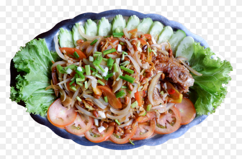 860x544 Cambodian Muslim Restaurant Halal Food Fast Food, Plant, Dish, Meal HD PNG Download