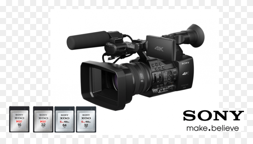800x431 Camcorder Uses Sony39s Xavc Recording Format And Xqd Sony Pxw, Camera, Electronics, Video Camera HD PNG Download