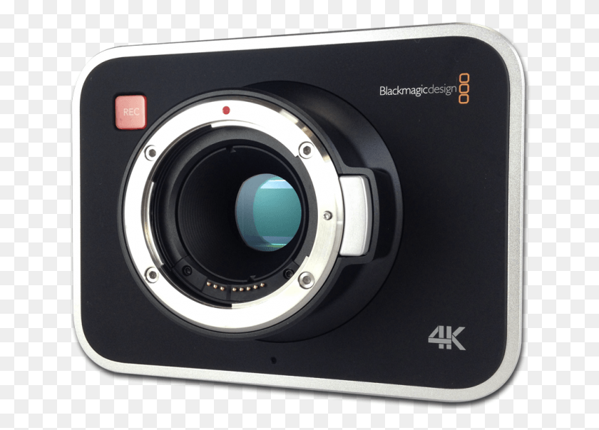 648x543 Видеокамеры Blackmagic Production Camera 4K Point And Shoot Camera, Электроника, Цифровая Камера, Объектив Камеры Hd Png Скачать