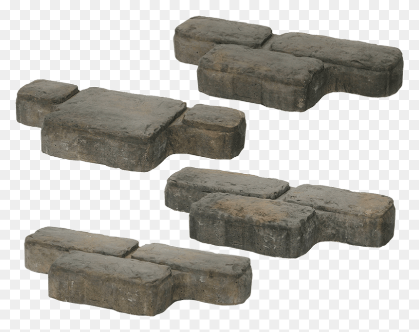 801x622 Camdencobble 4units Outdoor Furniture, Couch, Brick, Rock HD PNG Download