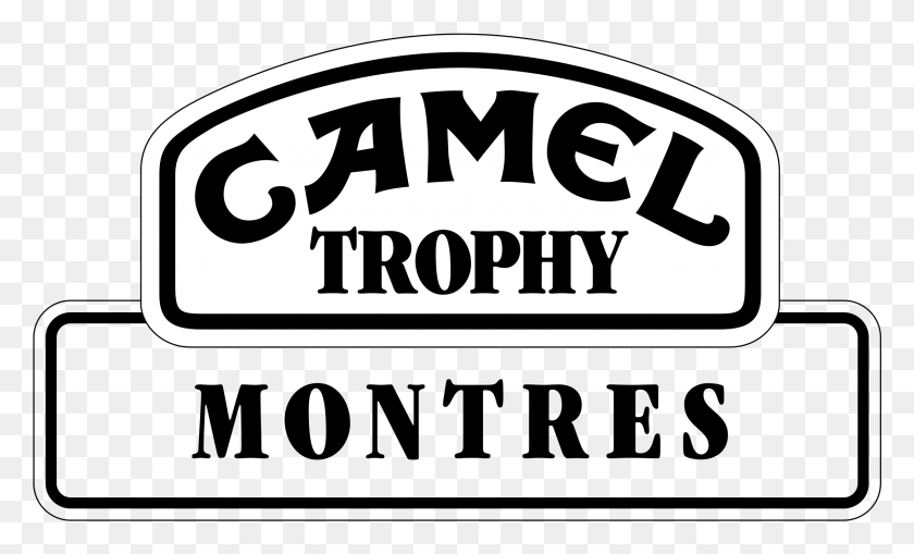 2193x1265 Camel Trophy Logo Transparent Camel Trophy Stickers, Label, Text, Sticker HD PNG Download
