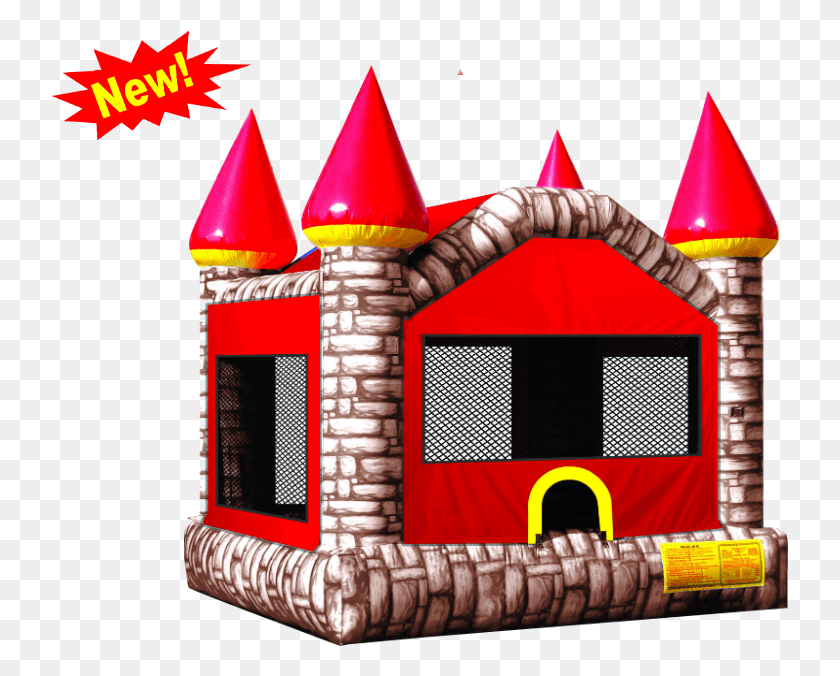 737x616 Camelot Castle Bounce House Inflatable Castle, Cone, Circus, Leisure Activities HD PNG Download