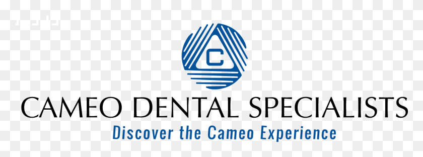 1179x381 Cameo Dental Specialists Logo Graphic Design, Symbol, Trademark, Text HD PNG Download
