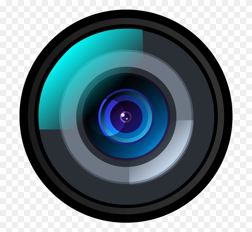 711x713 Camera Black Circular Transprent Camera Lens Round, Electronics HD PNG Download