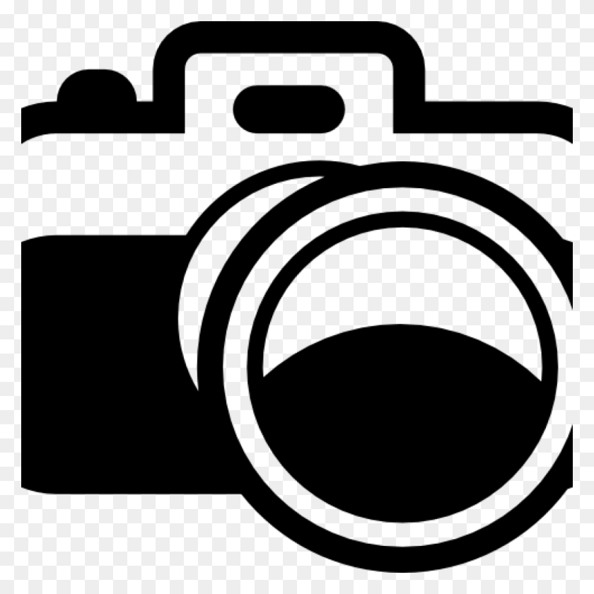 1024x1024 Camera Clipart Black And White Camera Clipart Black Dslr Camera Clip Art, Gray, World Of Warcraft HD PNG Download
