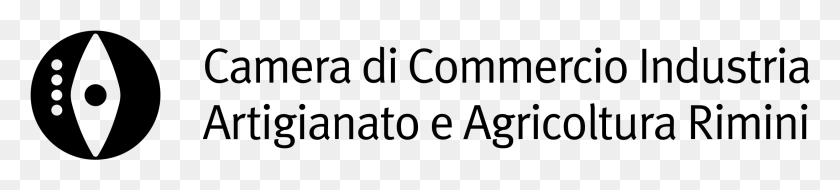 2191x367 Логотип Camera Di Commercio Rimini Прозрачный Знак, Серый, Мир Варкрафта Png Скачать