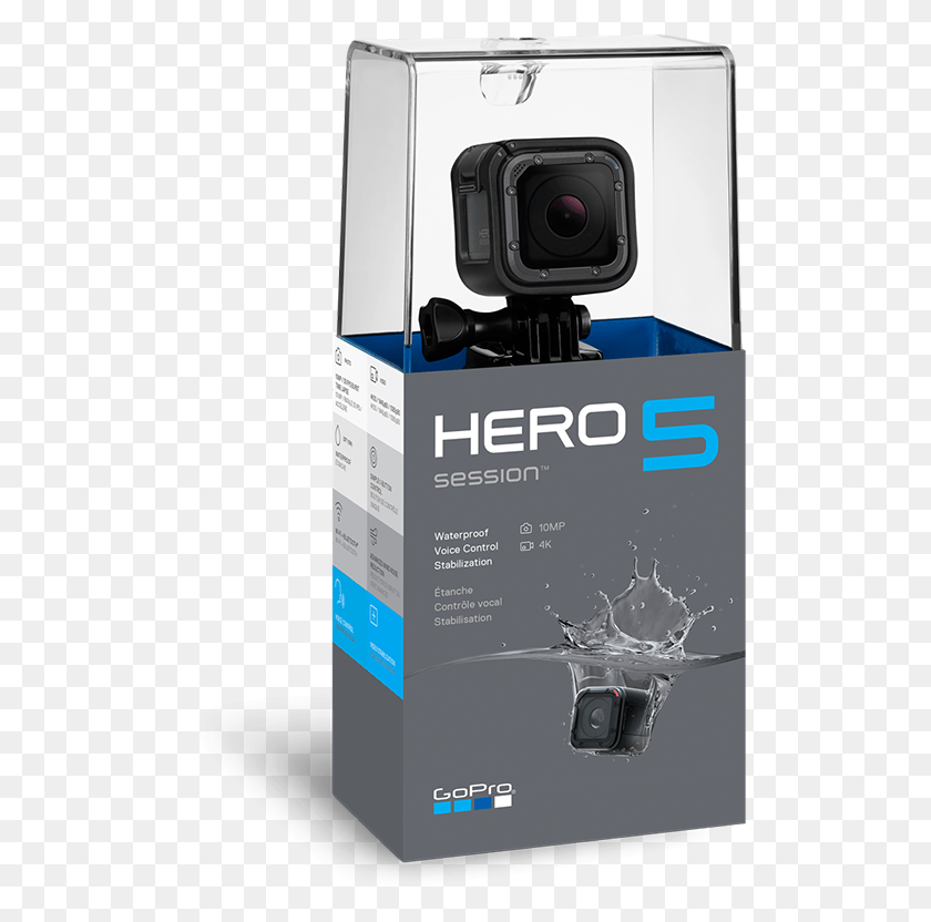 507x772 Camera Gopro Hero 5 Baston Google, Electronics, Webcam, Video Camera HD PNG Download