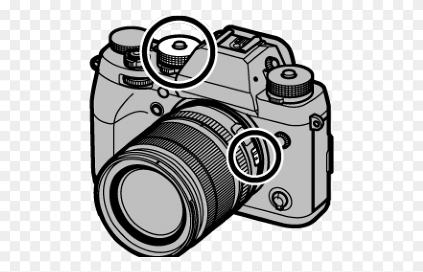 488x481 Camera Lens Clipart Shutter Speed Digital Slr, Camera, Electronics, Digital Camera HD PNG Download