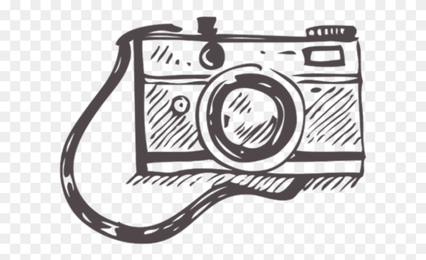 609x452 Camera Photography Camerasticker Photostory Draw, Electronics, Leisure Activities, Stereo Descargar Hd Png