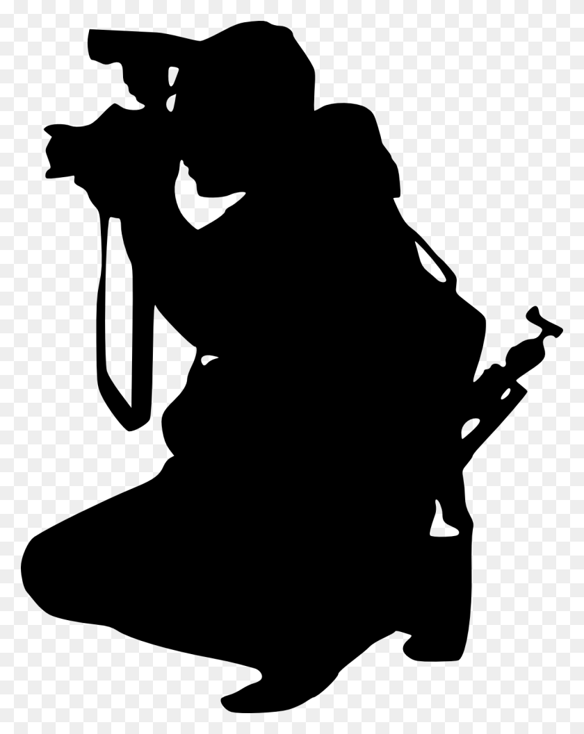 1146x1466 Camera Silhouette Photographer Black And White Clipart, Person, Human HD PNG Download