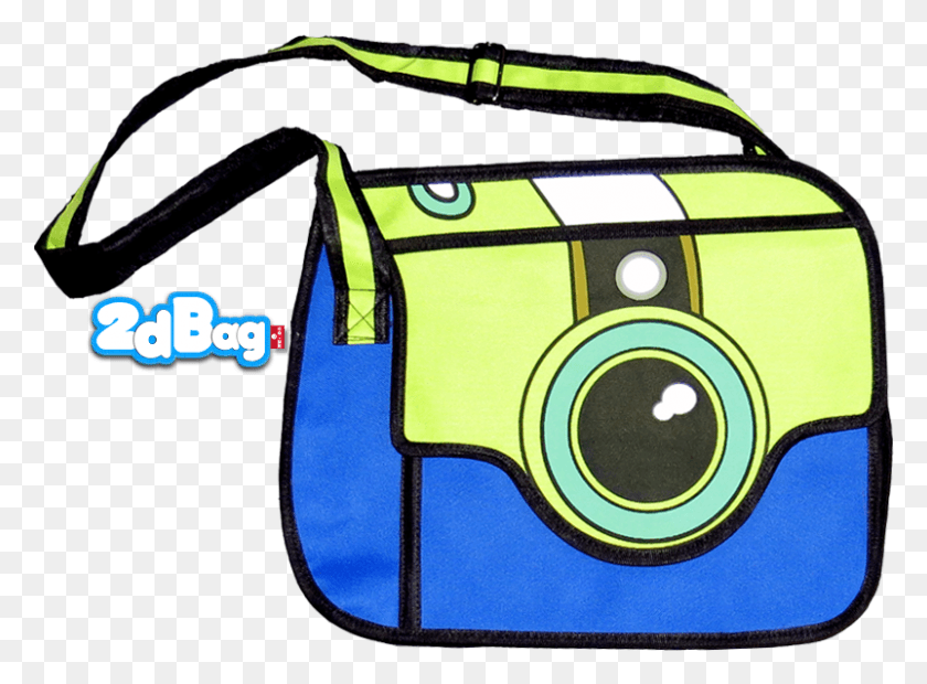 802x576 Camera Style 2D Cartoon Bag, Electronics, Strap, Digital Camera Descargar Hd Png